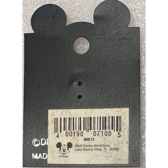 Disney Pin Card Authentic 2000 Walt Disney World Florida Mickey Mouse Minnie - Picture 2 of 2